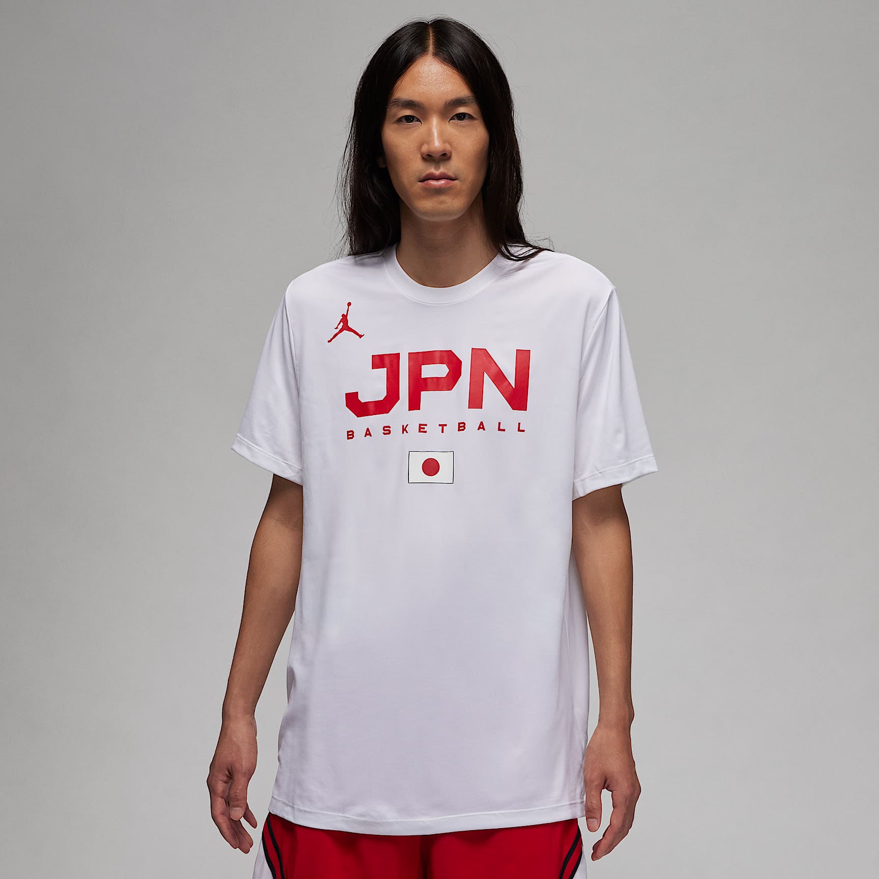 Japan Men's Jordan Dri-FIT Basketball Training T-Shirt. Nike ID